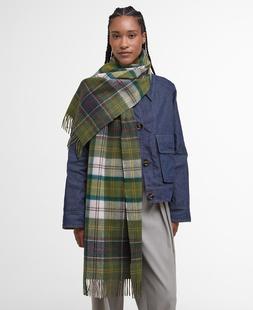 Barbour Women's Serena Tartan Scarf Alternate View
